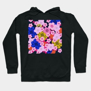 Japanese pop art sakura pattern Hoodie